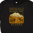 thumbnail image 3 of Inktastic Denali National Park Alaska Wildlife Scene Toddler Hoodie, 3 of 4