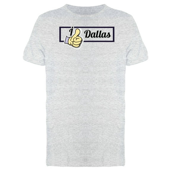 I Like Dallas Thumbs Up Tee Men's -Image by Shutterstock