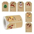 thumbnail image 1 of Etiquetas Adhesivas de Navidad, Etiquetas Adhesivas de Regalo de Navidad, 250 Piezas/Rollo de Etiquetas Adhesivas de Regalo de Navidad, 6 Estilos, 1 of 5
