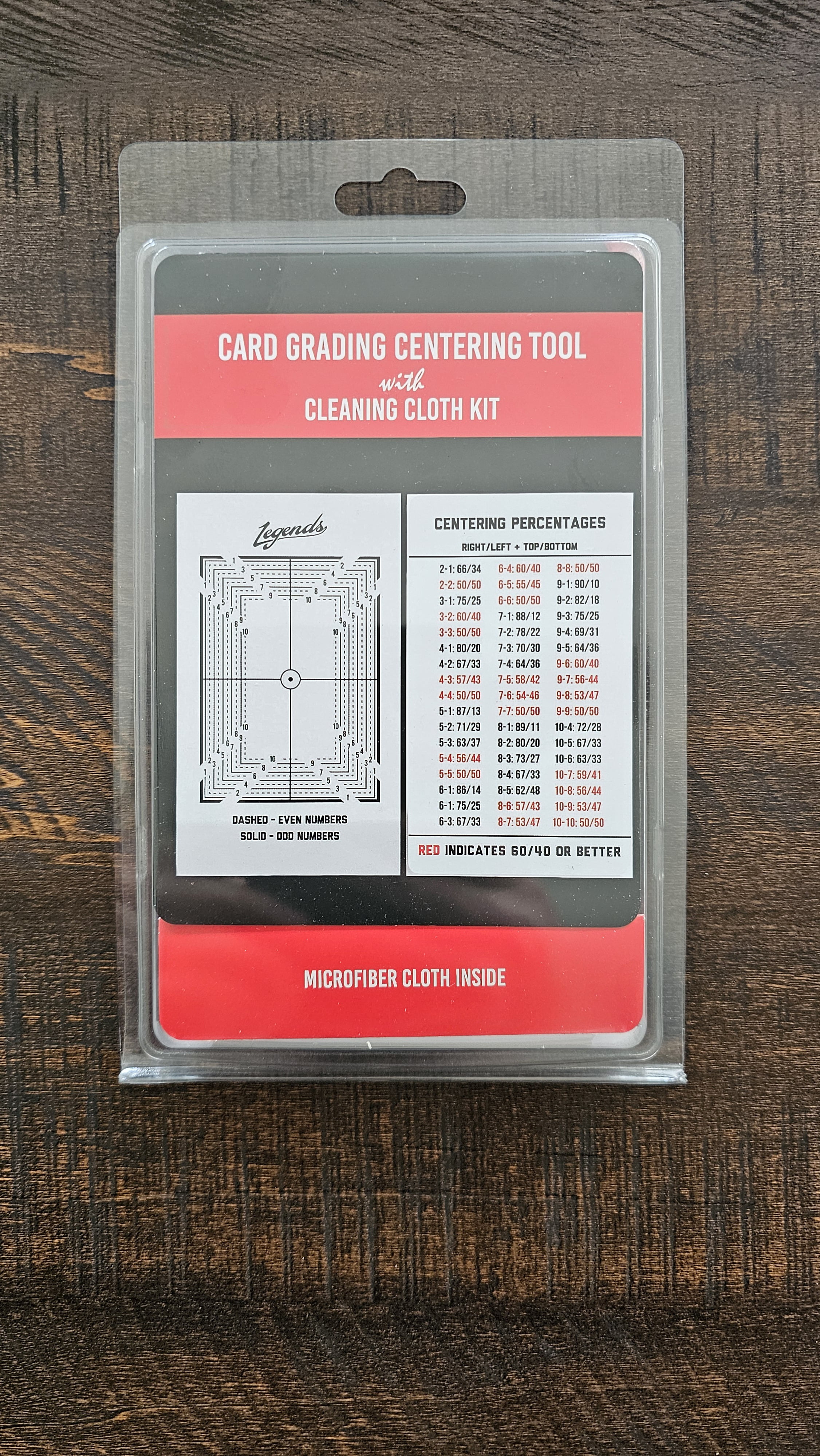 card grader tool Amazon.com: Passive Paradise Card Grading Centering Tool main image 0