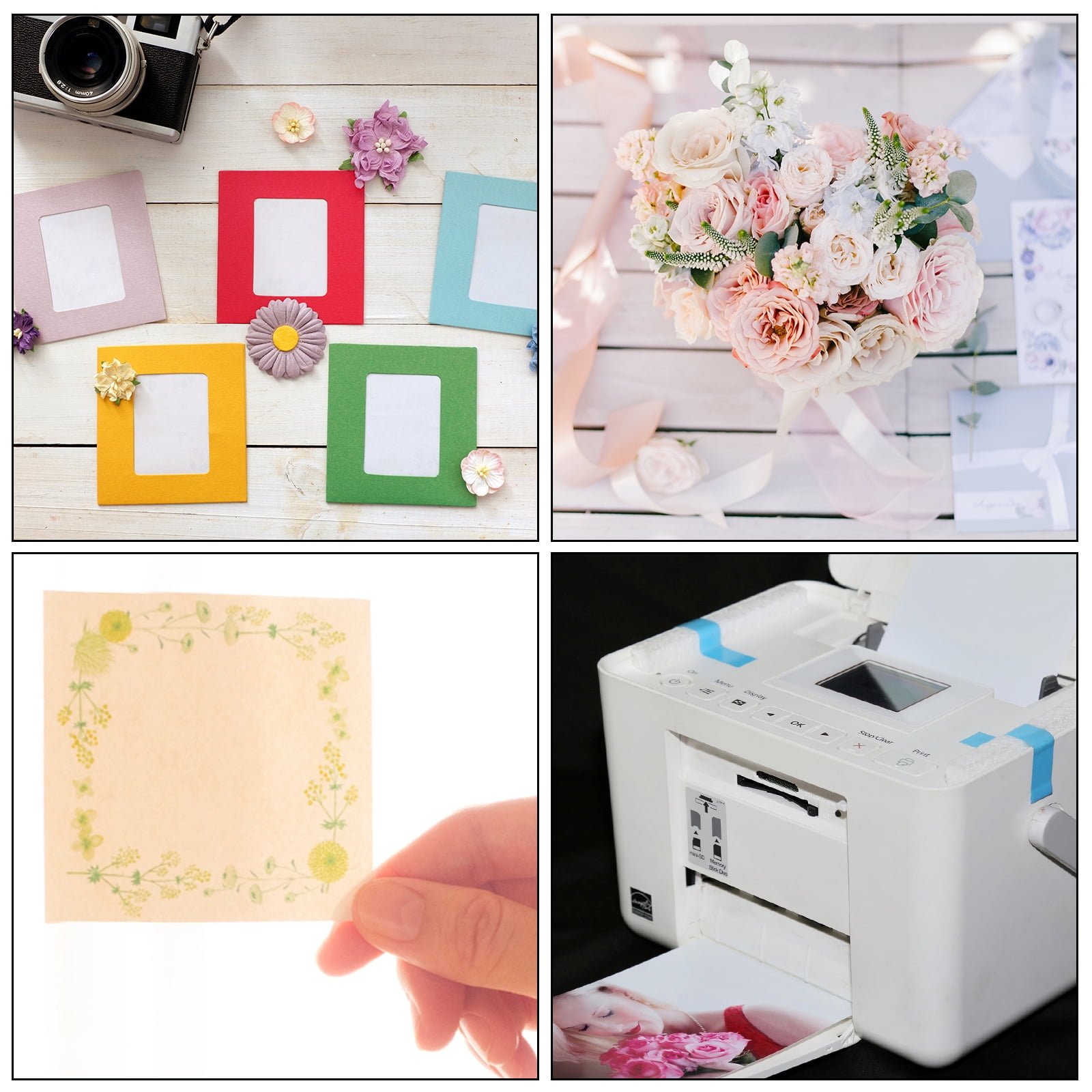 150 Sheets Vellum Paper 5x7, Vellum Paper Printable Translucent Paper for Invitations Laser Inkjet Printing, White