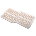 thumbnail image 3 of Phenofice Brake Pedal Pad Replacement Beige Vehicle Foot Pad Universal Design 1Pcs, 3 of 8