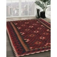 thumbnail image 2 of Ahgly Company Indoor Rectangle Contemporary Reddish Brown Oriental Area Rugs, 2' x 3', 2 of 6