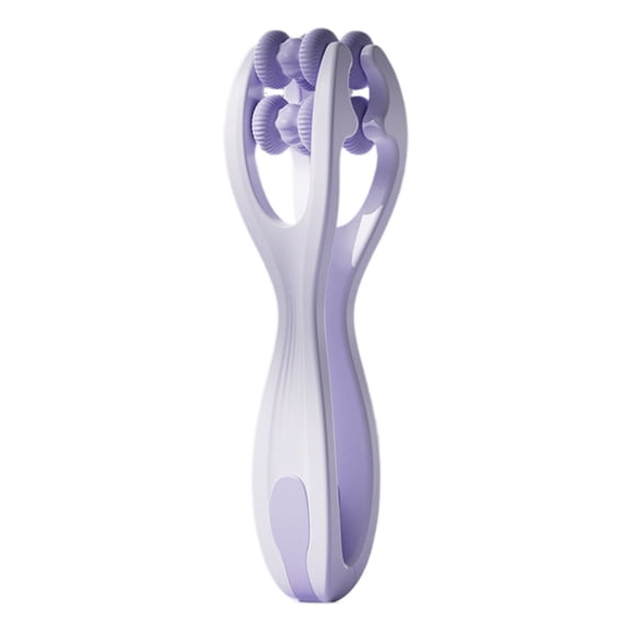 Finger Massager for Deep Tissue Comfort, Therapy Tool for Arthritis, Carpal Tunnel, Stress & Pain Relief, Silicone Massage Roller for Hands, Palm & Wrist-Purple