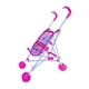 thumbnail image 5 of Carrito de empuje de juguete para muñecas, cochecito de simulación plegable de desarrollo, juguete para niños para fiestas preescolares al aire libre, 5 of 9