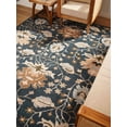 thumbnail image 4 of Rugsotic Carpets Hand Tufted Wool Area Rug, 8'x10', Blue, Modern High Pile Anti Skid for Living Room, Bedroom, 4 of 13