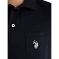 thumbnail image 3 of U.S. Polo Assn. Boys Solid Pep Rally Jersey Polo Shirt, Sizes 4-18, 3 of 4