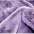 thumbnail image 3 of Home Soft Things Heavy Faux Fur 2 Piece Throw Pillow Cover Set - Lavender Fog - 26" x 26", 3 of 5