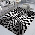thumbnail image 3 of Área De Felpudo De Halloween, Felpudo De Payaso Con Estampado 3D Para Decoración De Sala De Estar Y Dormitorio Cateissary HA043316-07, 3 of 4