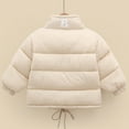 thumbnail image 4 of Godderr Newborn Kids Puffer Down Jackets for Toddler Boys Girls Winter Coat Warm Down Outwear Long Sleeves Outwear for 12M-10Y, 4 of 5