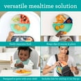 thumbnail image 4 of Infantino Mod Plate Led Weaning, Customizable Silicone Plate for Unisex Baby, 1-Piece, Multicolor, 4 of 10