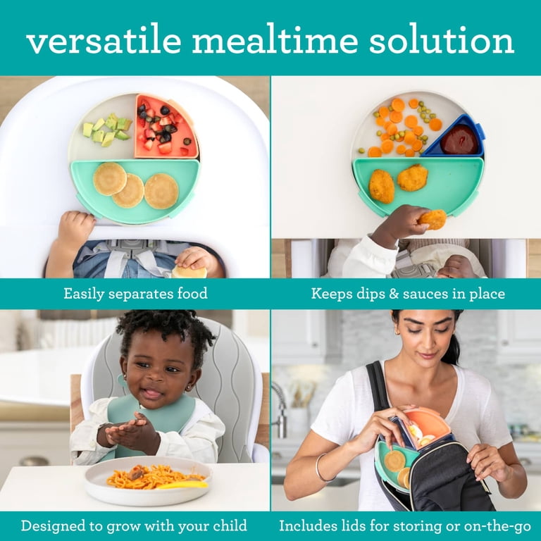Infantino Mod Plate Led Weaning Silicone Plate photo 3