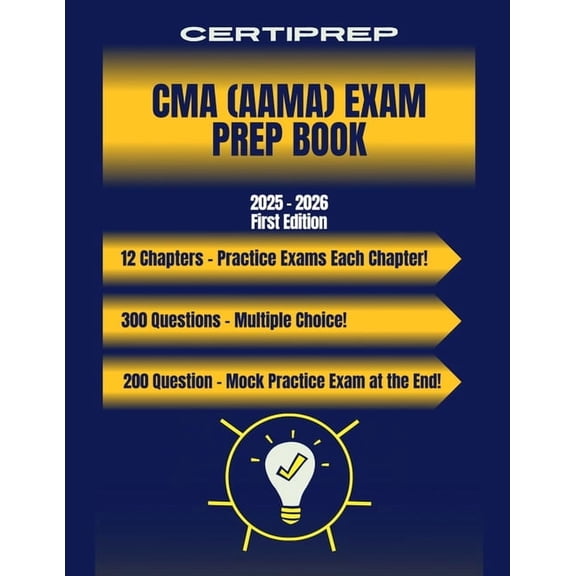 CertiPrep - CMA (AAMA) Exam Prep Book 2025-2026, (Paperback)