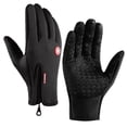 thumbnail image 1 of Guantes de pantalla táctil de invierno para mujer, para montar a caballo, deportes al aire libre, antideslizantes, cálidos, para esquí, escalada, con cremallera, para hombre y motocicleta, 1 of 5