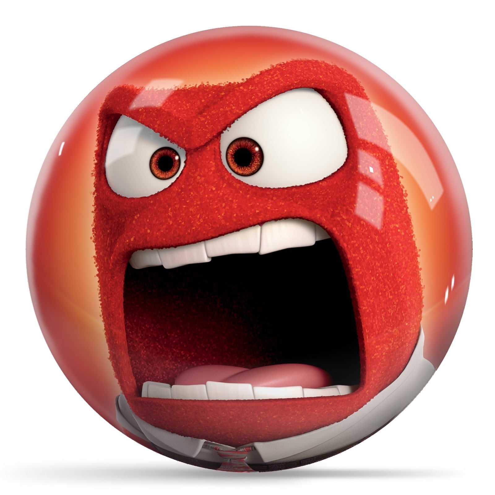 Disney Inside Out Anger Undrilled Bowling Ball 8lb