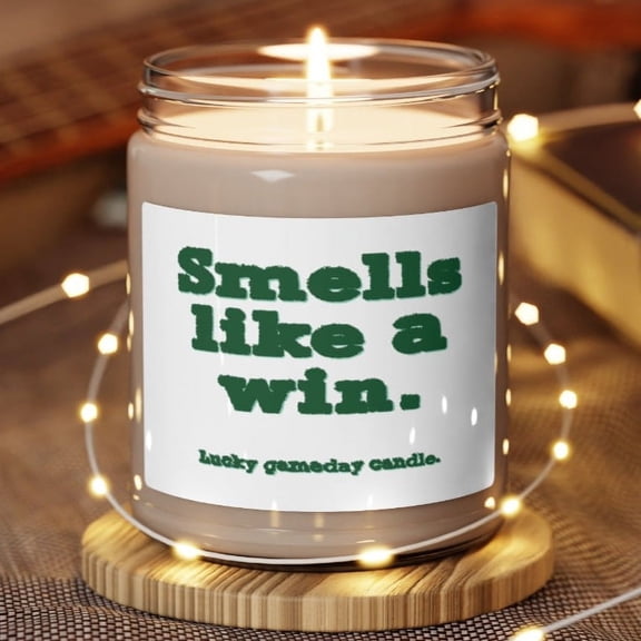 Smells Like a Saudi Win Scented Candle, Saudi Arabia Soccer, Qatar