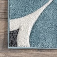 thumbnail image 3 of nuLOOM Gabriela Contemporary Trellis  Area Rug, 4' x 6', Gabriela Baby Blue, 3 of 5