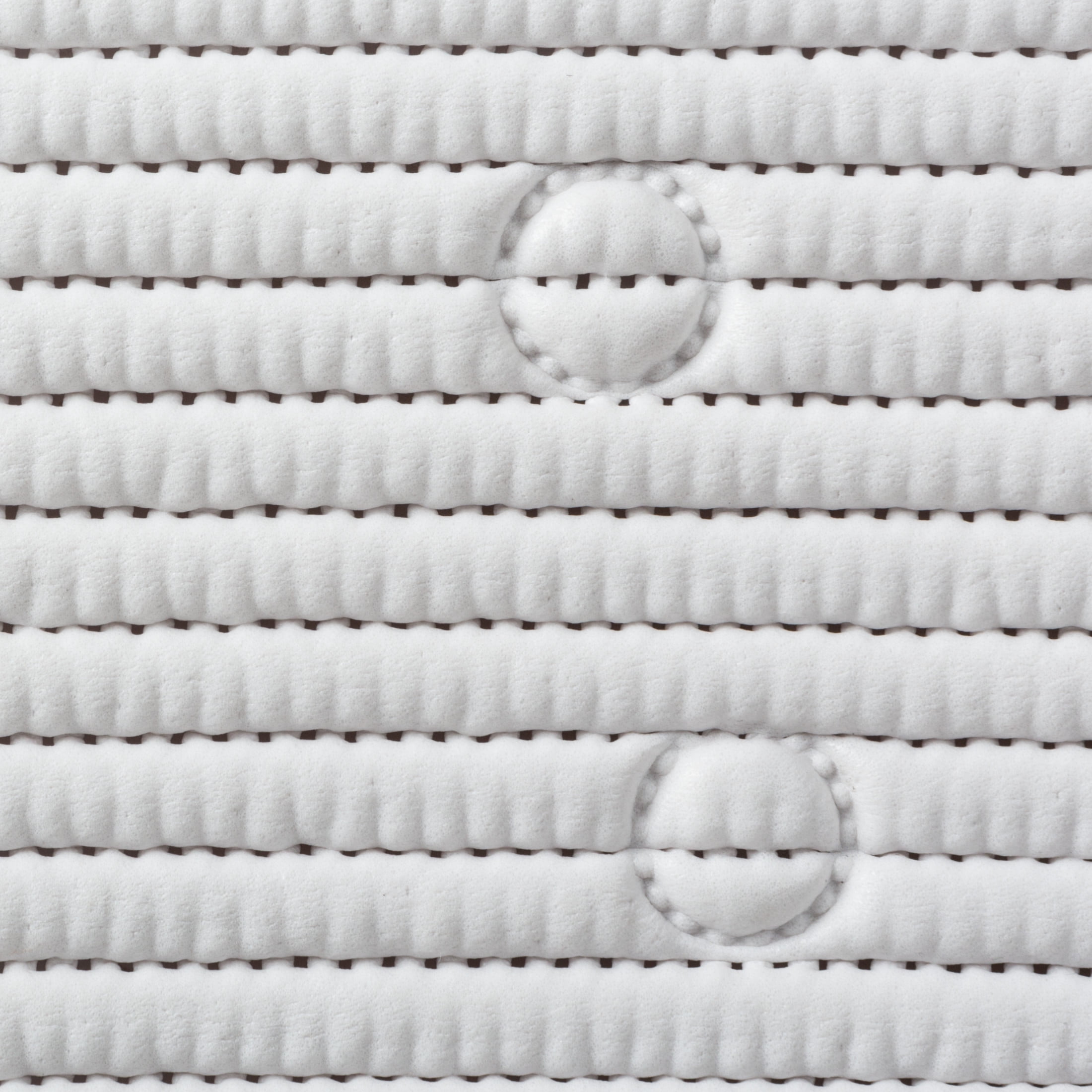 Clorox 21" x 21" Foam Cushioned Shower Mat with Suction Cups, White