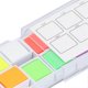 thumbnail image 4 of Ensemble de peinture aquarelle fluo 12 couleurs fluorescentes solides avec boîte de rangement, 4 of 4