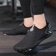 thumbnail image 6 of NOKIO Men's Bar𝖾𝖿oot Shoes Breathable Non-S𝗅ip Athlet𝗂c Shoes Wide Toe Hiking Water Footwear Breathable Outdoor Sport Shoes Quick-Drying S𝗅ip On Swim Shoes for Kayaking Boating, 6 of 6