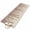 Light Beige Reddish Brown, variant on Brown Eucalyptus Leaves 2'x6' Runner Rugs for Hallway Kitchen Bedside Non Slip, Spring Leaves Plants Country Beige Entryway Rug Runners with Rubber Backing, Long Carpet Runner for Laundry Room