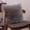 ZT71-grey 18"x18" (With Inserts), variant on Square Furry fur (front) Faux (back) pillow 18''x18'' (With/Without Insert)