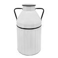 thumbnail image 1 of Sagebrook Home 16320-01 24 in. Metal Milk Bucket, White, 1 of 1