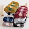 thumbnail image 4 of Dalrosia Super Soft Buffalo Plaid Fuzzy Socks Gifts for Women Girls Cozy Warm Thick Fluffy Cute Plush Socks, 4 of 5