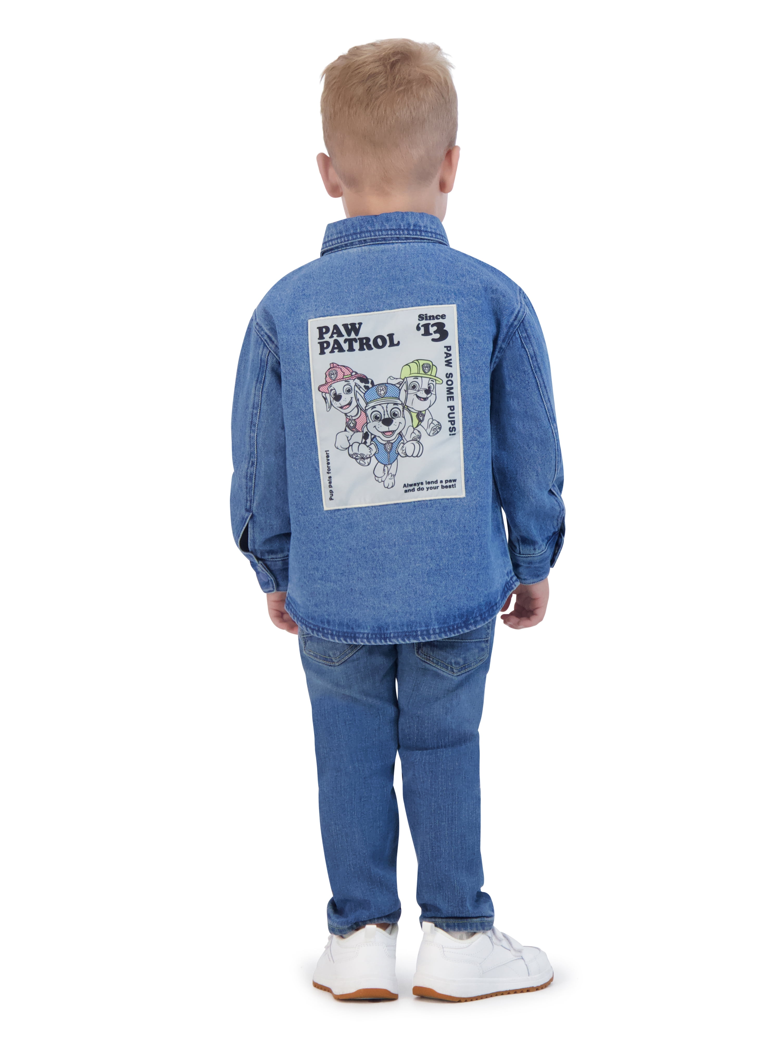 Paw Patrol Toddler Boy Shacket, Sizes 12M-5T