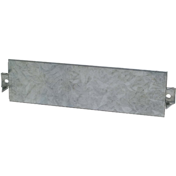 Simpson Strong-Tie 1-1/2 In. W x 6 In. L 16 ga Galvanized Steel Protection Plate