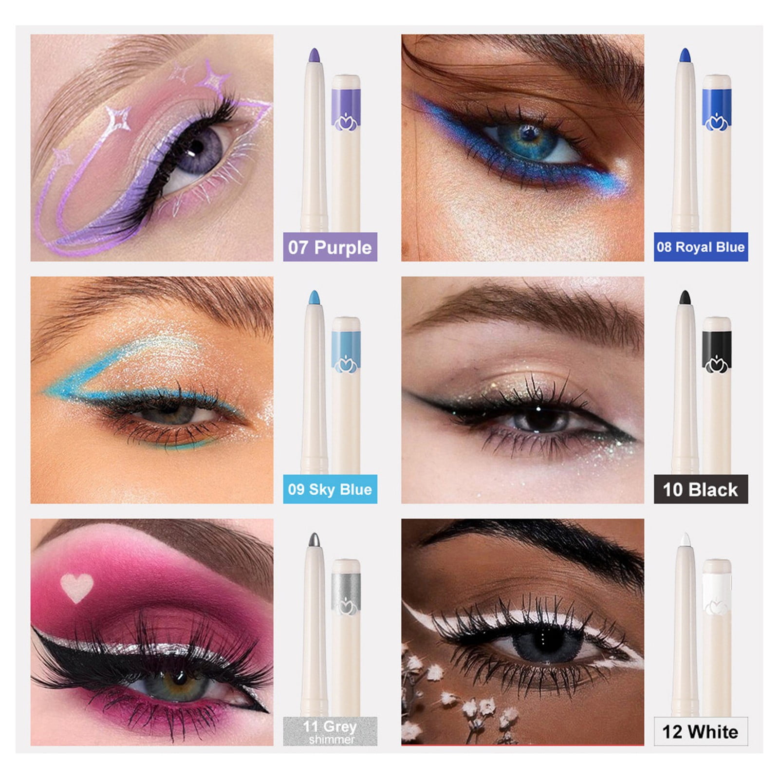 Lip Liner Pencil Denounce Makeup Stay Awake Eye Patch Eye Stick Cat Eye Makeup Stencil Highlight Pen Makeup Eye Pencil Eye Highlighter Stick Eye Opener Geller Makeup Color Run