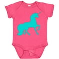 thumbnail image 3 of Inktastic Aqua Unicorn Boys or Girls Baby Bodysuit, 3 of 5