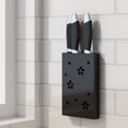 thumbnail image 4 of Estante de cocina montado en la pared, estante de acero inoxidable, plato, cuenco, condimento, organizador de almacenamiento, soporte para rebanar sidaley LF0173-03B, 4 of 7