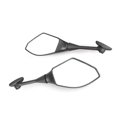 thumbnail image 1 of Kenally 2 uds espejo retrovisor para motocicleta luz cálida negro motocicleta Led intermitente espejo Accesorios para motos No.1 Kenally VI008819-01, 1 of 1