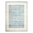 thumbnail image 2 of Jill Zarin Uptown Collection Area Rug - Yorkville (9' x 12' 2" Rectangle Turquoise/Ivory), 2 of 6