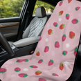 thumbnail image 4 of XYZCANDO Strawberry Delight Sweatproof Car Seat Towel Cover for Camping Beach Gym, Comfortable Non-Slip Car Seat Cover Towel, 4 of 11