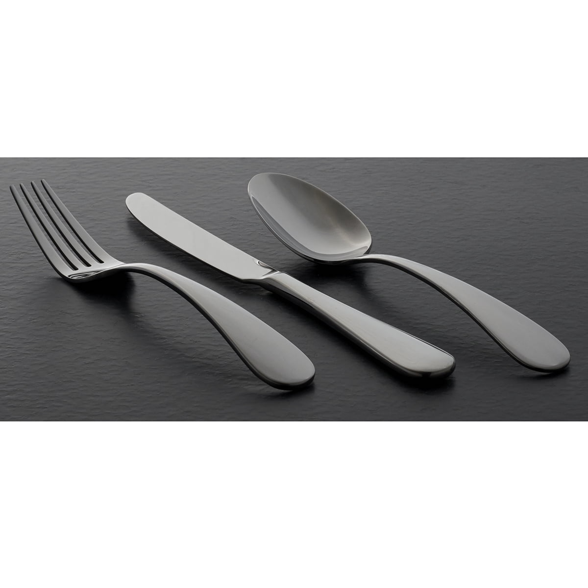 Oneida Teso 40-Piece Silverware Set with Caddy (Service for 8)