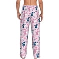 thumbnail image 3 of Xecao Cartoon Poodle Dog Men's Straight Lounge Pajama Pants: The Ultimate in Comfortable Sleepwear, 3 of 9