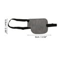 thumbnail image 4 of Ofertas Únicas 1 Pc Hebilla de Ajuste Máscara de Sueño 3D Cubierta Suave para Ojos 3D para Descanso Gris Ojo Izquierdo, 4 of 6