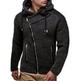 thumbnail image 2 of LOVZFMLL Cardigan for Women Men's Fashion Fall Winter Sweater Loose Large Size Solid Color Sweater, 2 of 4