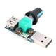 thumbnail image 1 of Speed Controller USB Fan Speed Controller Adjustable with Stepless Regulator Speed Controller Stepless Controller Module 5W 412V, 1 of 5