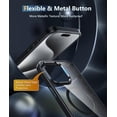 thumbnail image 4 of for iPhone 15 Pro-Max Case: Support Magnetic Charging Anti Yellowing Shockproof Phone Case with Tempered Screen Protector - Military Grade Drop Proff Rugged Protection Cover - Metal Design, 4 of 14
