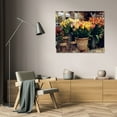 thumbnail image 3 of Zeny Cieslikowski 18x15 Gallery Wrapped Canvas Wall Art Titled - Tulips Paris, 3 of 4