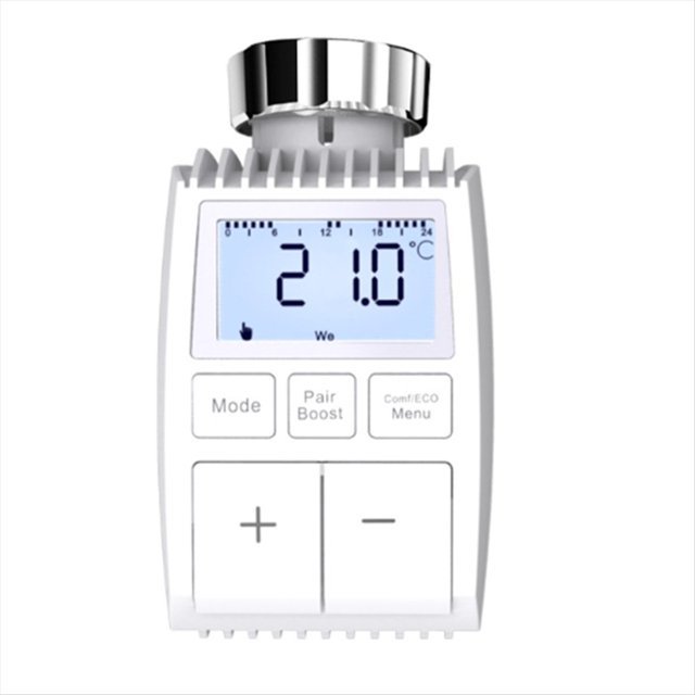 Válvula Actuadora de Radiador Tuya ZigBee, Termostato Inteligente, Controlador de Temperatura, Sensor Interno TRV, Control por Voz.