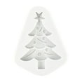 thumbnail image 2 of Uxgjfwu Christmas Tree Silicone Mold for Chocolate Fondant Cake, Baking Mould for Biscuits and Cookies, Holiday Kitchen Decor and Crafts, 2 of 6