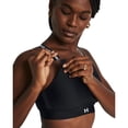 thumbnail image 4 of Top Deportivo Under Armour Infinity de Bajo Impacto Negro Blanco Talle L, 4 of 6