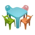 thumbnail image 2 of Mesa Infantil con Sillas de Colores para Niños Exterior e Interior, 2 of 5