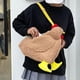 thumbnail image 5 of Bolso de hombro de niña , , moda para mujer, bolsos Vintage, bolso de peluche de pollo de dibujos Macarena Bolso de felpa, 5 of 8