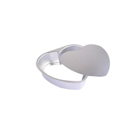 

ZOhankhai Aluminium Alloy Carbon Steel Removable Bottom Cake Pans Heart-shaped Cake Mold Save on Promotional Products