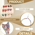 thumbnail image 7 of DESIGNICE Statement Earrings for Women,Alloy Seed Bead Tassels Beaded Earrings,Dangle Earrings for Women for Women Fashion Jewelry Gift,Style1, 7 of 7